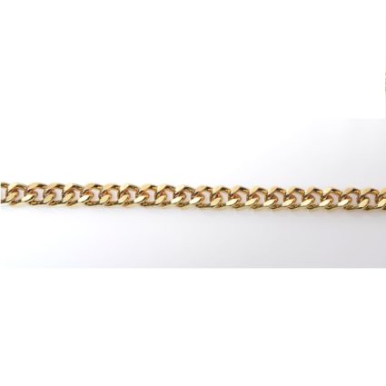Αλυσίδα Μεταλλική, Chanel Large, 2.4 εκ, Με το Μέτρο, Χρυσό